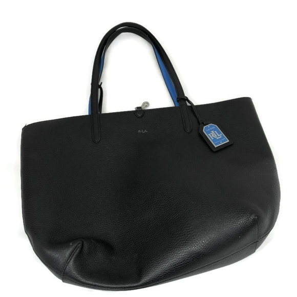 lauren ralph lauren merrimack reversible faux leather tote